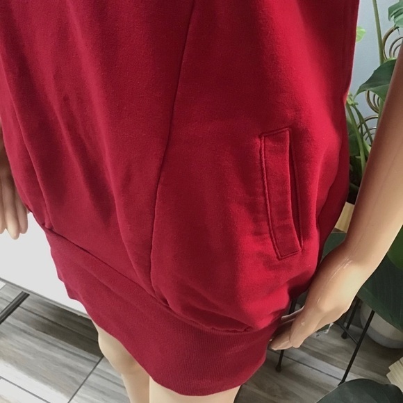 Express Red Dress Sweater - Picture 4 of 8